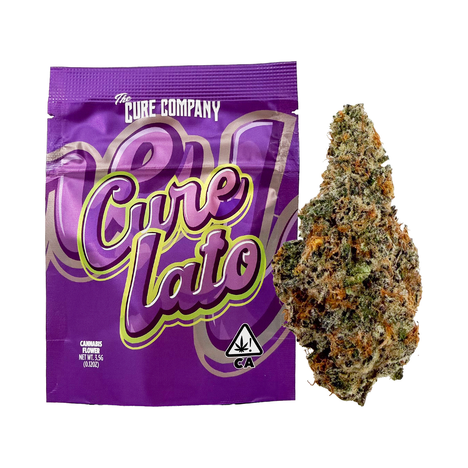 3.5g The Cure Company Flower Bags
