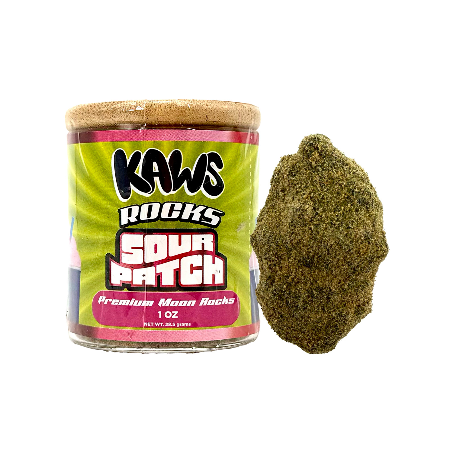 1oz Kaws Moonrocks: Slurpee Edition