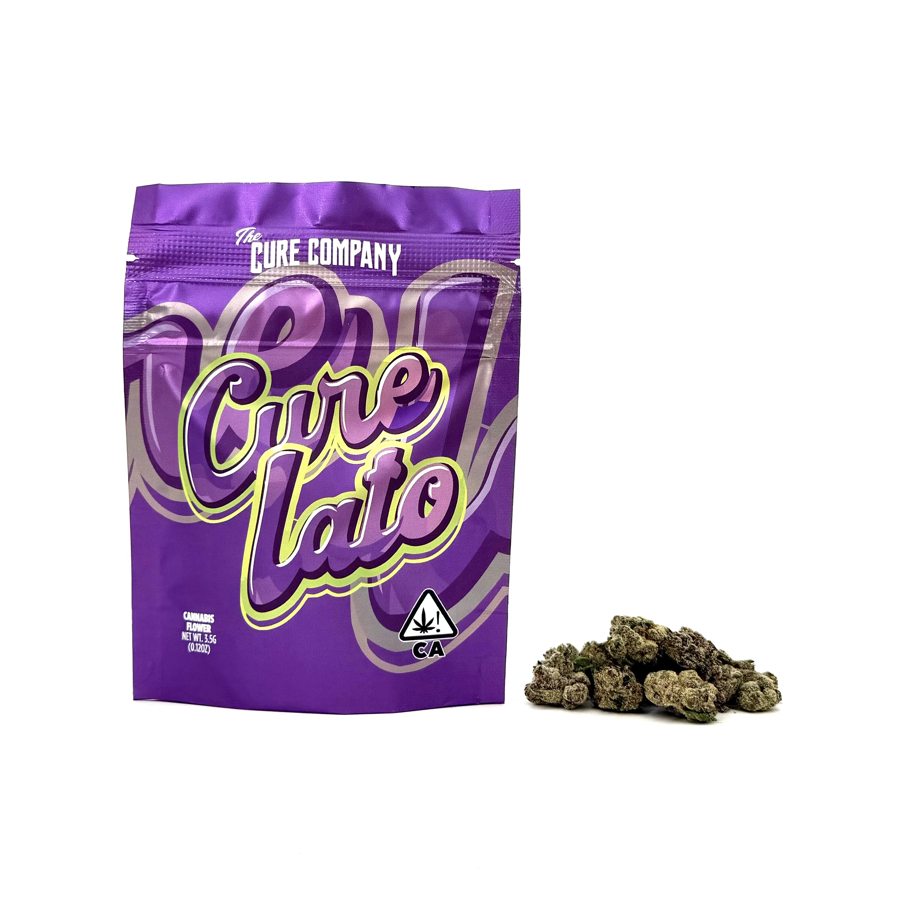 3.5g The Cure Company Flower Bags